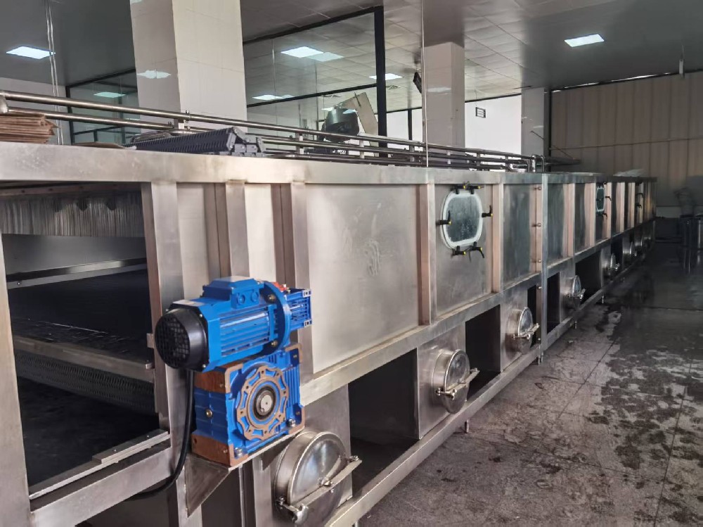 蓬莱巴氏隧道杀菌机项目顺利投产使用